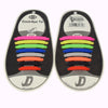 16pcs  Silicone Shoelaces Elastic Shoe Laces